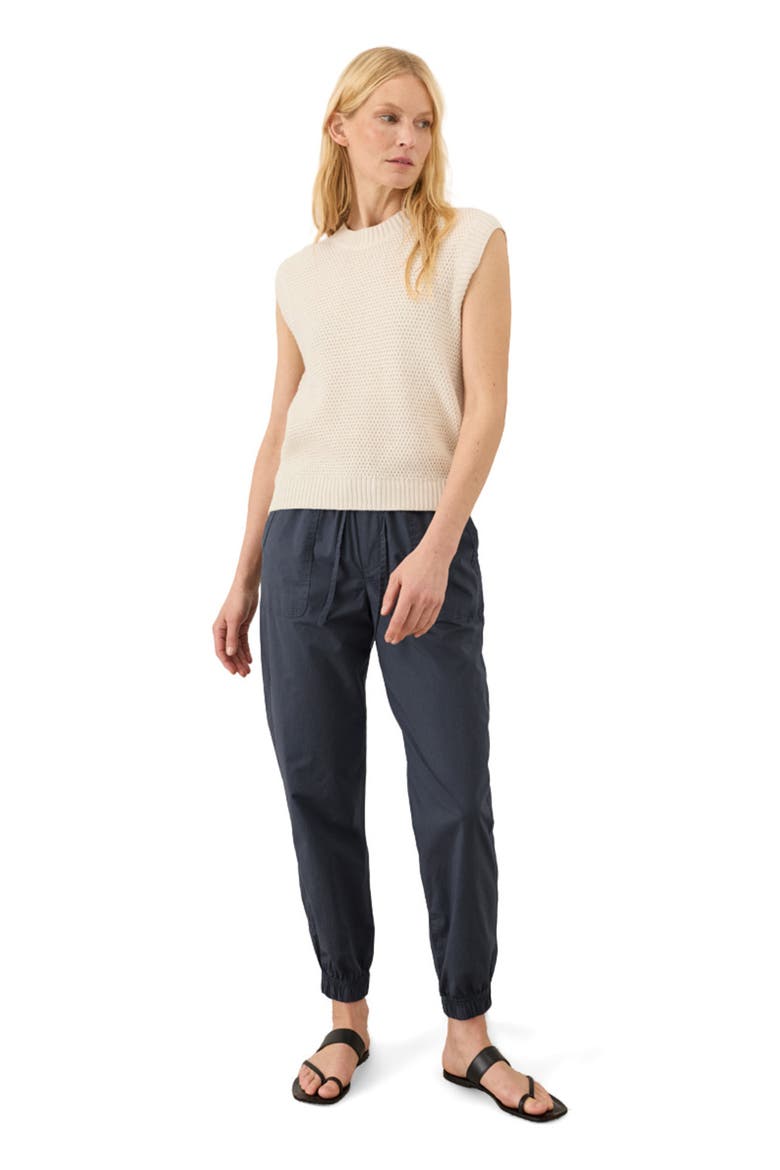 Organic Cotton Shoreline Relaxed Shell, Main, color, Cream