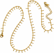 Erin McDermott Jewelry Ray of Light Gold Beaded Necklace