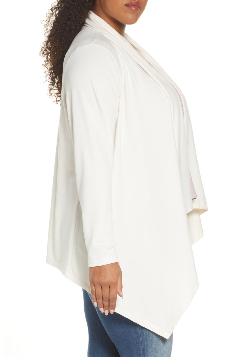 Waterfall Cardigan, Alternate, color, IVORY
