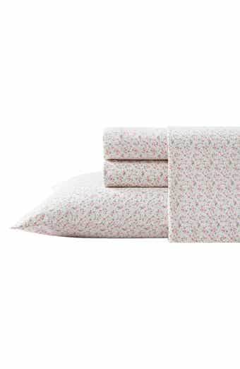 Laura Ashley Evie Cotton Flannel Sheet Set