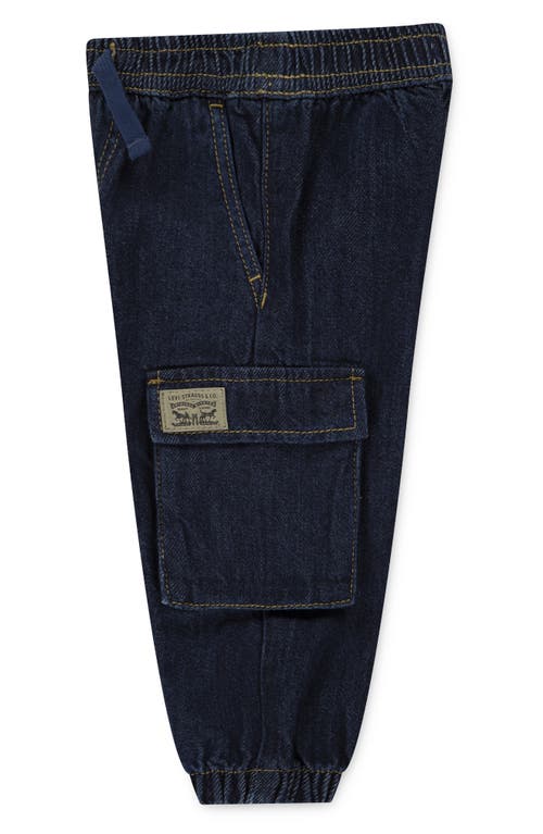 Levi's Denim Cargo Joggers In Blue
