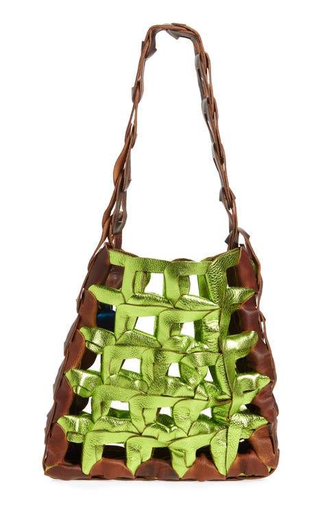 Links Leather Shoulder Bag