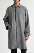 PALMES Heritage Herringbone Wool Coat