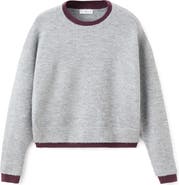MANGO TEEN Two Tone Sweater