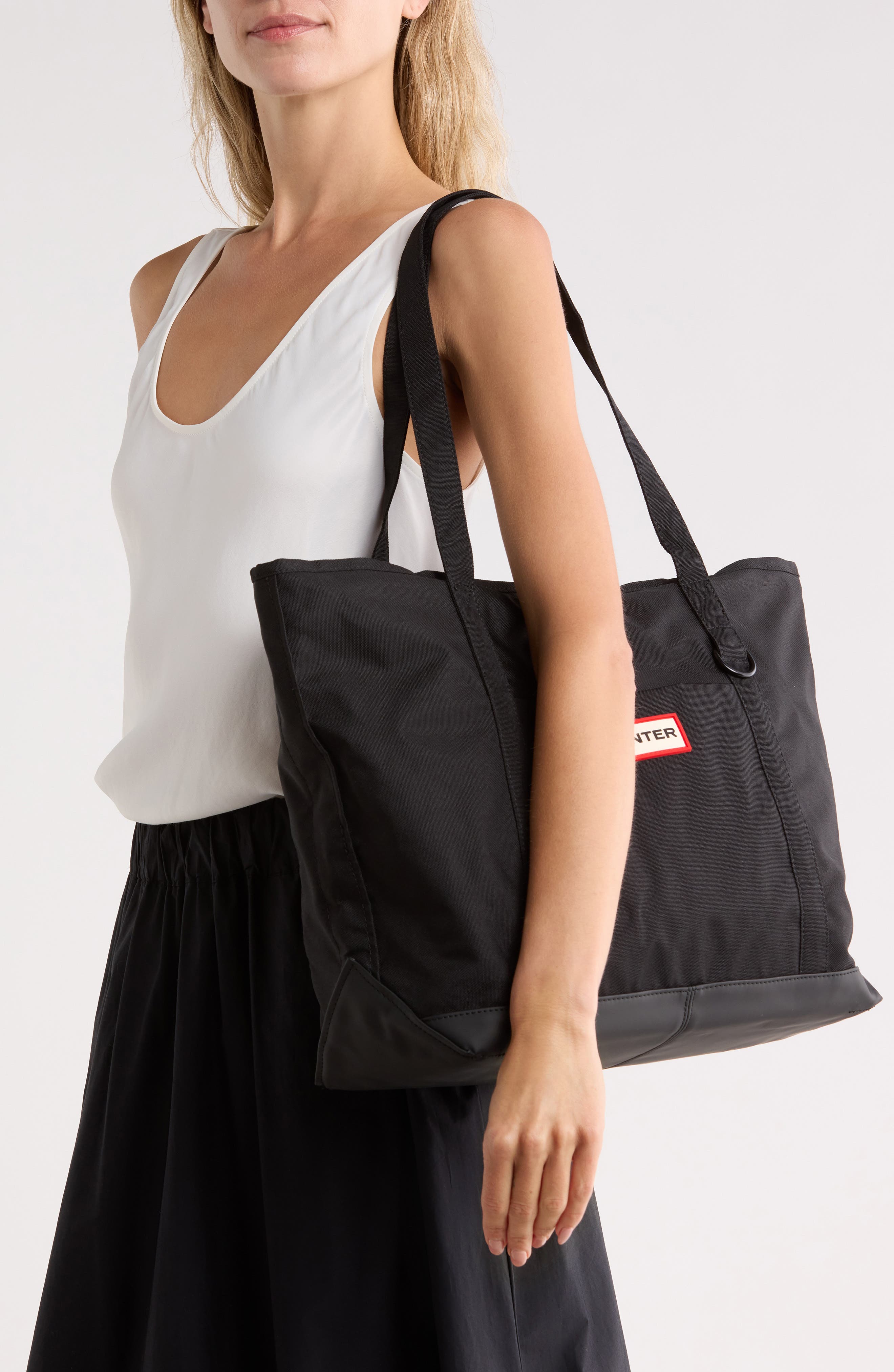 Campus Floral Tote, Alternate, color, CHARCOAL