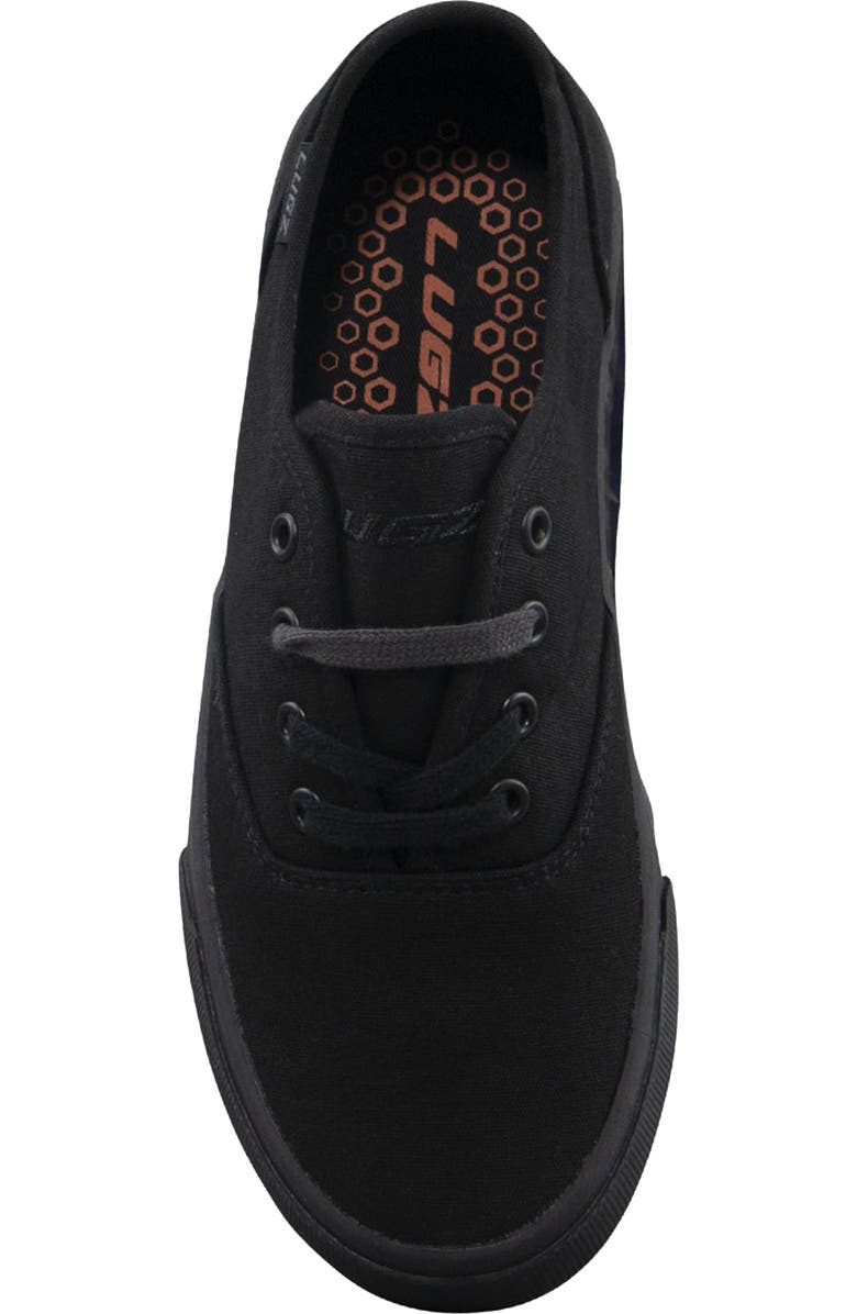 LUGZ Lear Lace-Up Sneaker, Alternate, color, Black