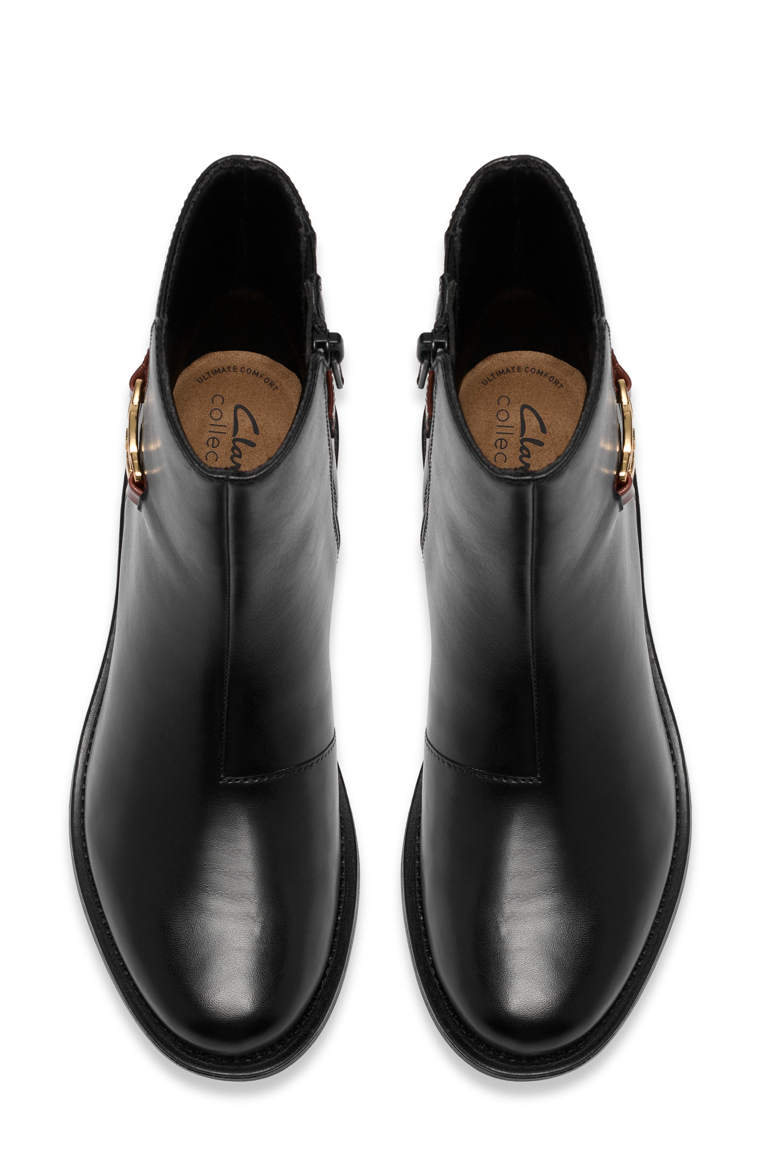 Maye Kaylie Leather Boot, Alternate, color, BLACK LEATHER