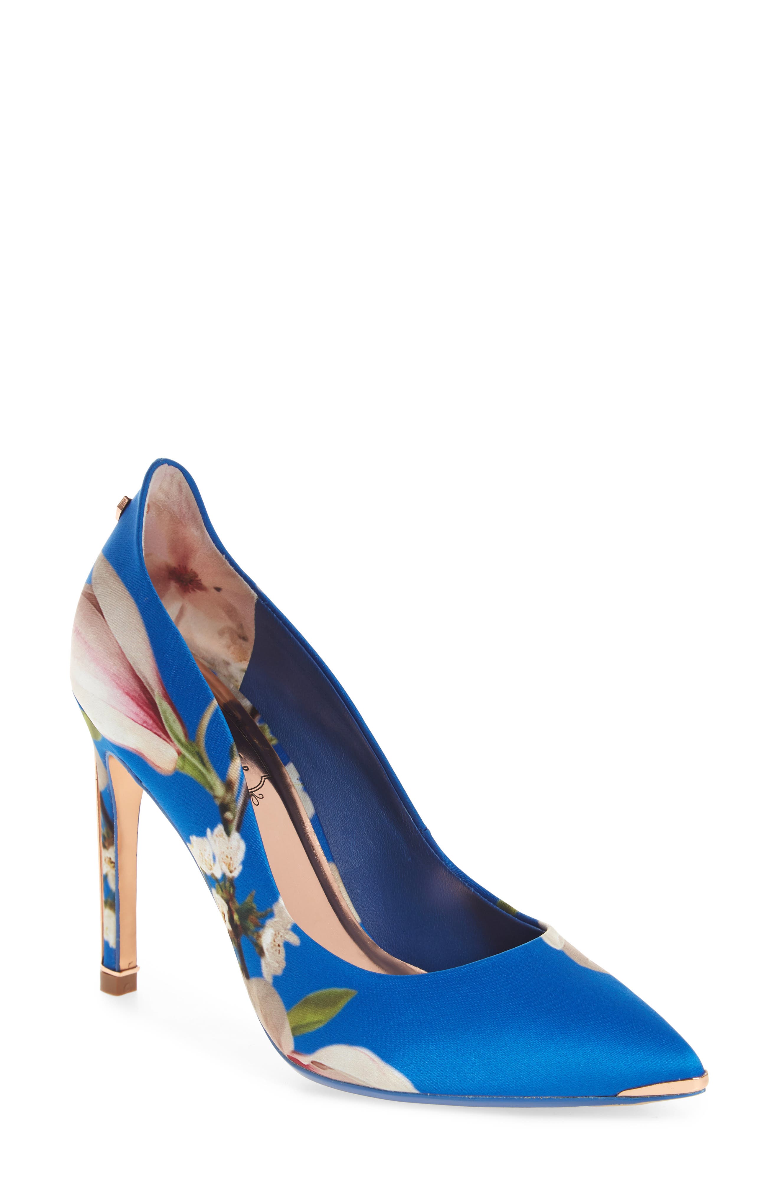 Hallden Pump, Main, color, BLUE HARMONY PRINT FABRIC