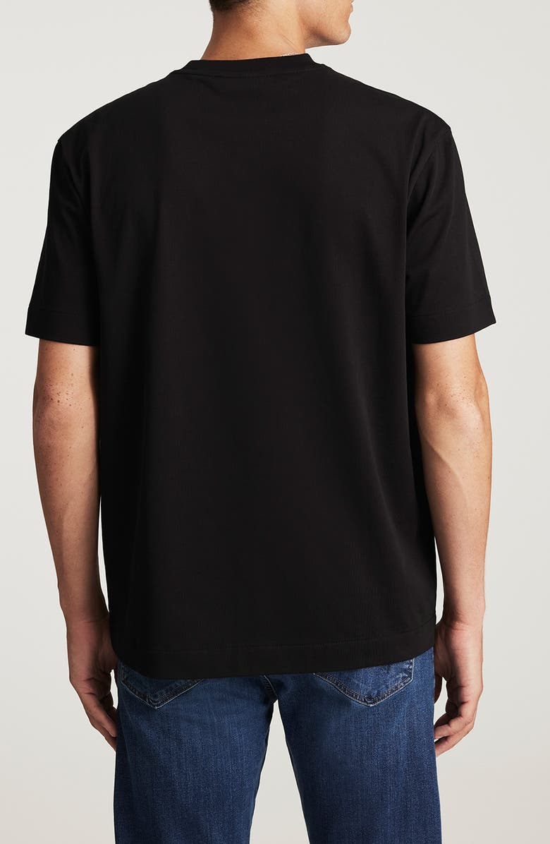 Mavi Jeans Crewneck Cotton T-Shirt, Alternate, color, Black