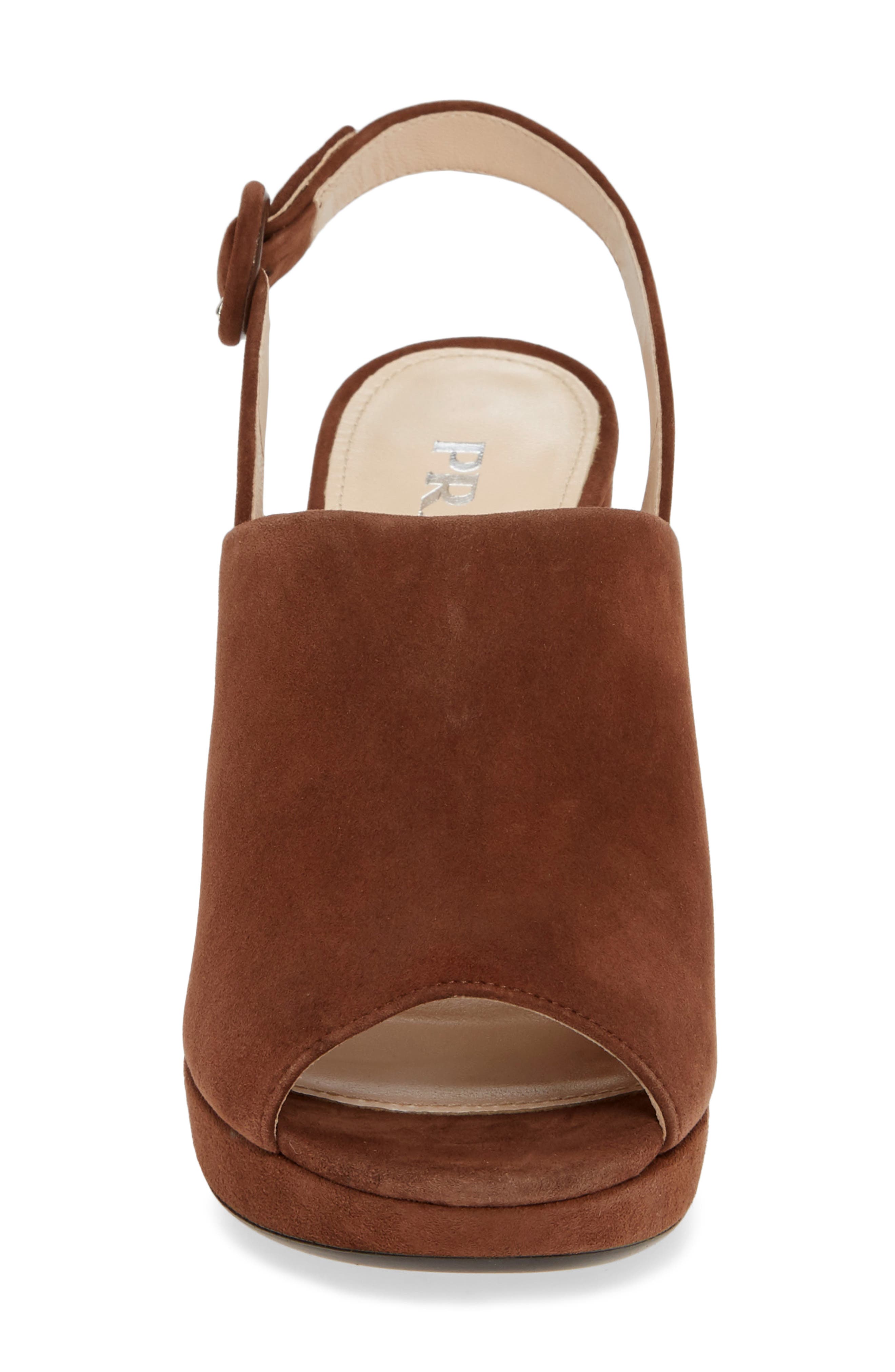 Prada Slingback Platform Mule, Alternate, color, 