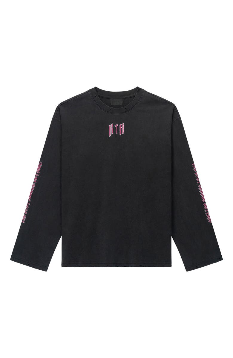 RtA Marceau Oversize Graphic T-Shirt, Main, color, 
