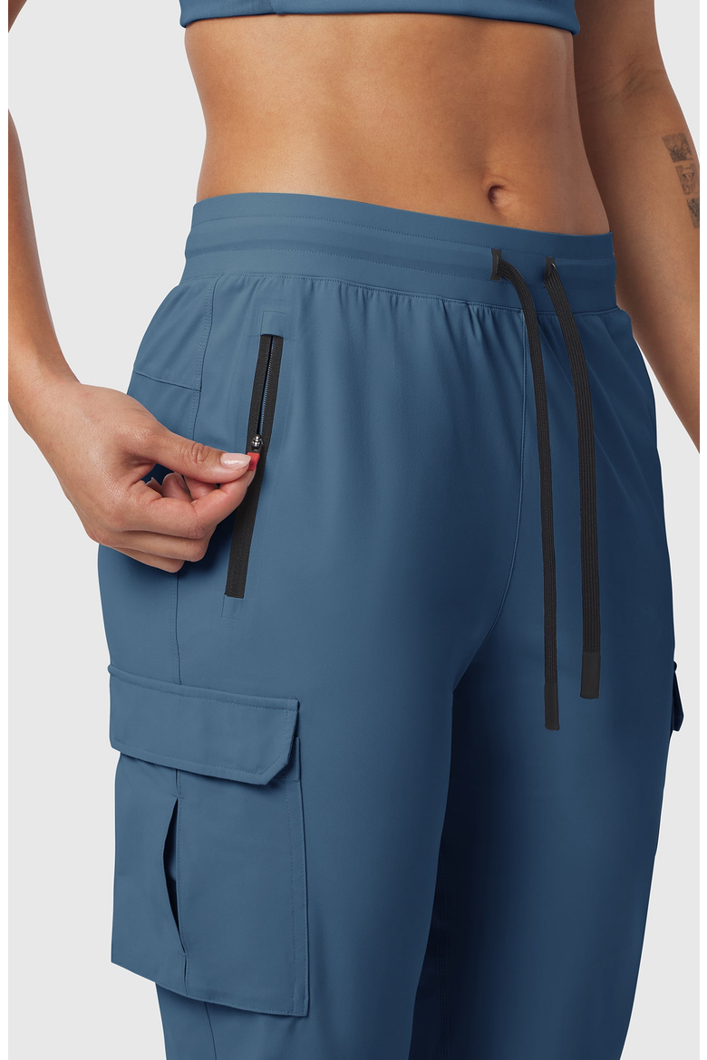 Tetra-Lite Cargo High Rib Jogger, Alternate, color, Storm