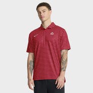 Nike Men's Nike Scarlet Ohio State Buckeyes 2025 Coaches Premium Tour Stripe Dri-FIT Polo