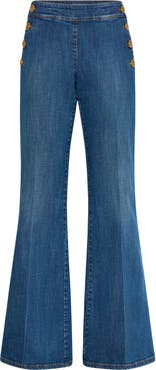 Maison Common Sailor Jeans With Bootcut
