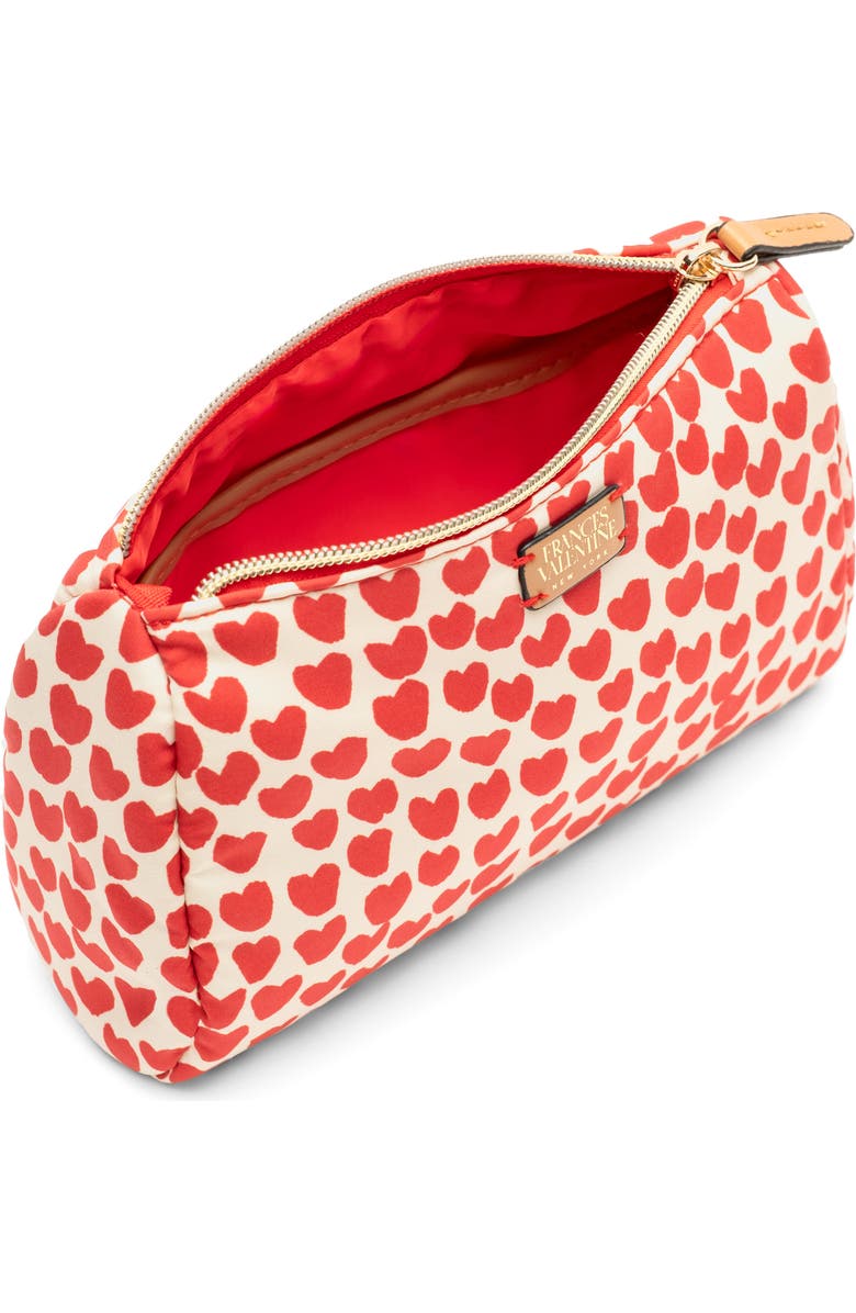Frances Valentine Small Cosmetic Pouch, Alternate, color,