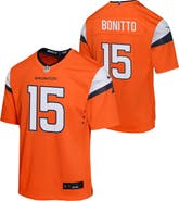 Nike Youth Nike Nik Bonitto Orange Denver Broncos Alternate Game Jersey