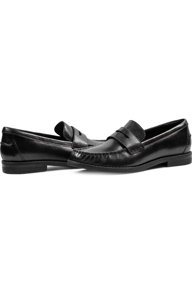 Rockport Weslin Loafer - Wide Width Available, Alternate, color, Black/ Black