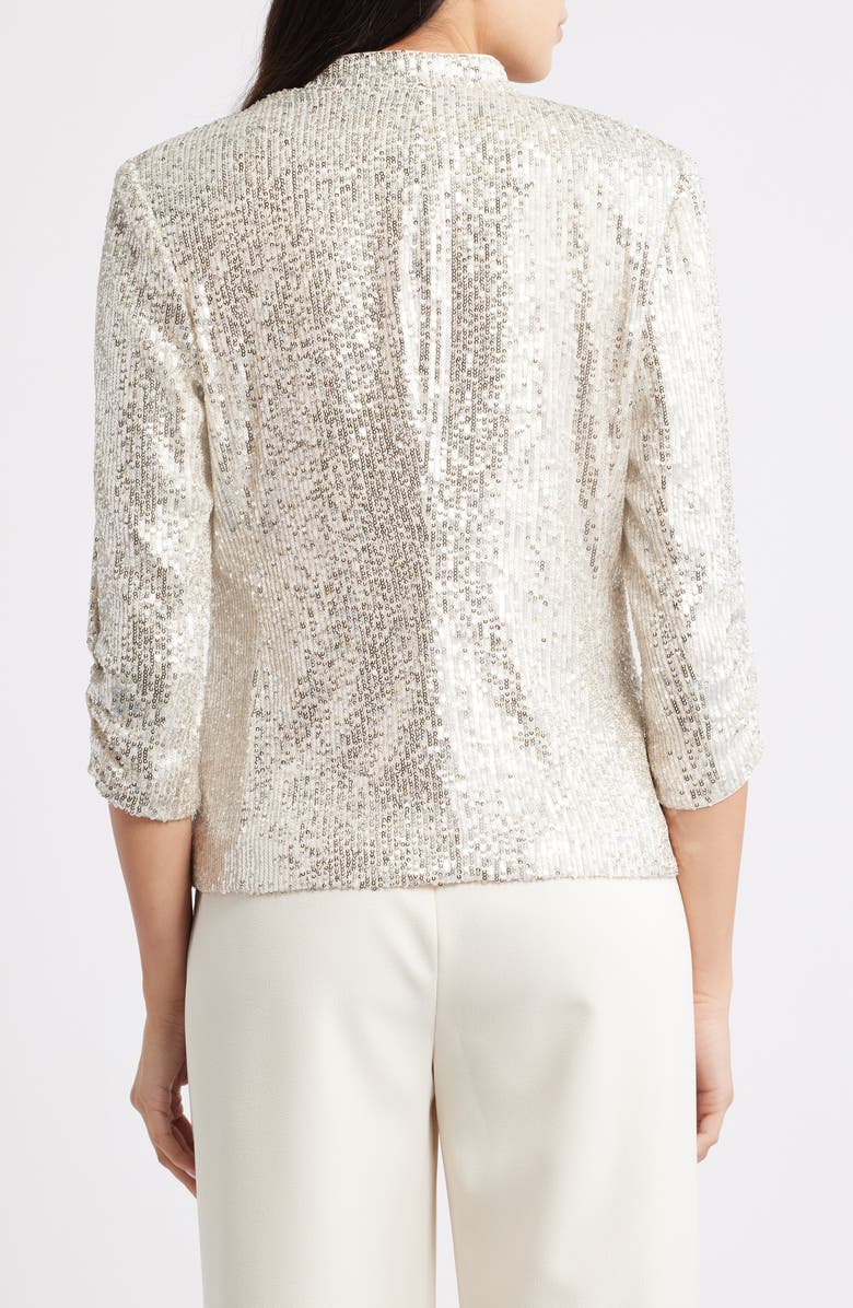 Eliza J Sequin Blazer, Alternate, color,