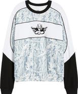 BOYS LIE Snowed In Camo Thermal Sweatshirt