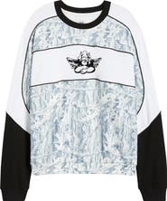 BOYS LIE Snowed In Camo Thermal Sweatshirt