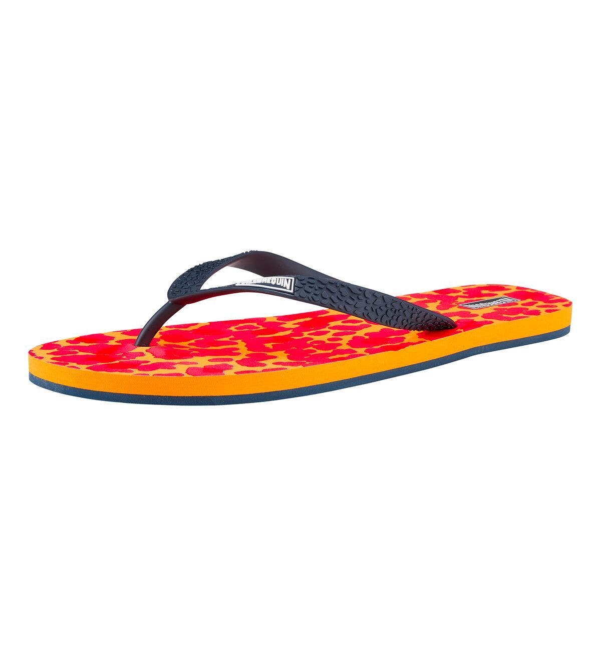 Vilebrequin Women's New Leopard Beach Flip Flops, Alternate, color, 