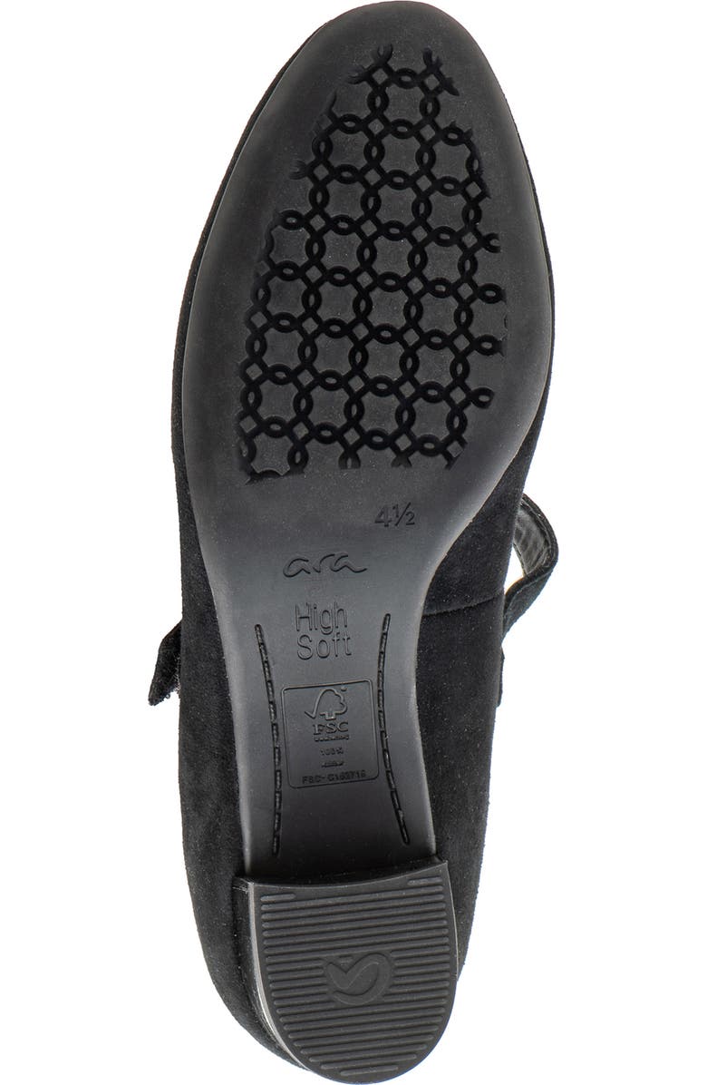 ara Novelle Mary Jane Pump, Alternate, color, Black