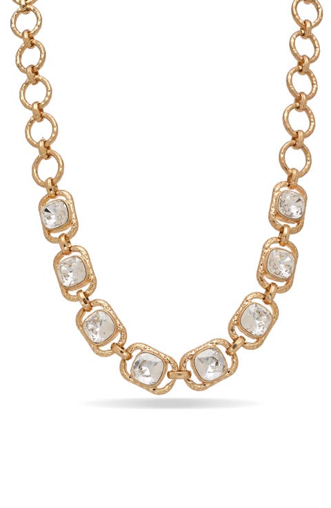 Heirloom Crystal Collar Necklace