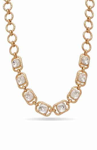 Heirloom Crystal Collar Necklace