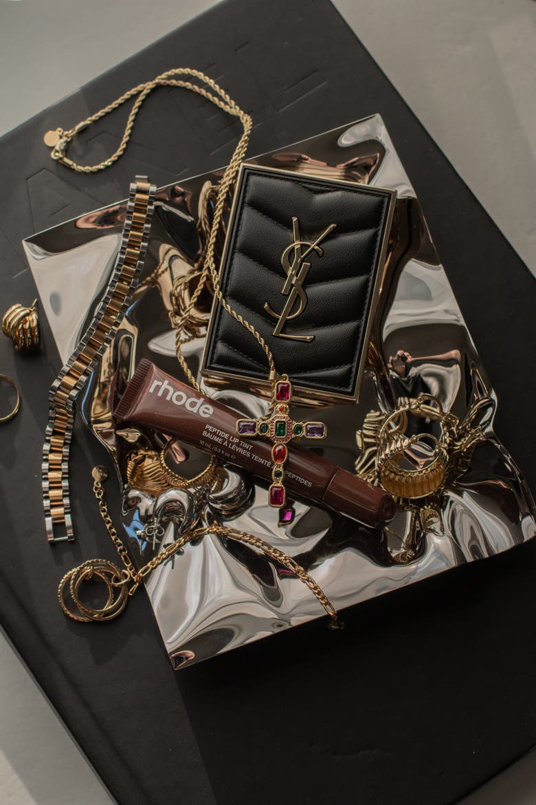 Dallas Necklace, Alternate, color, Gold