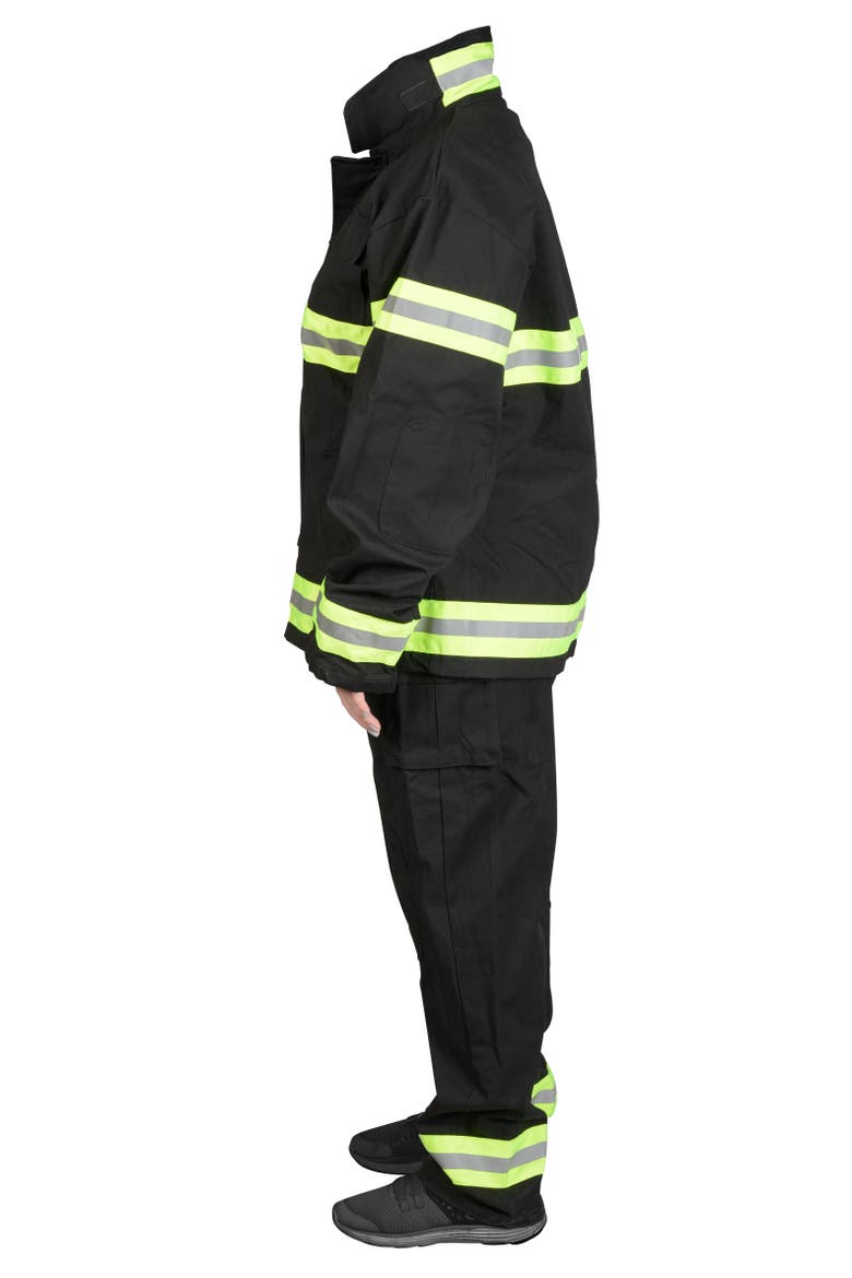 Firefighter Suit, Alternate, color, Black