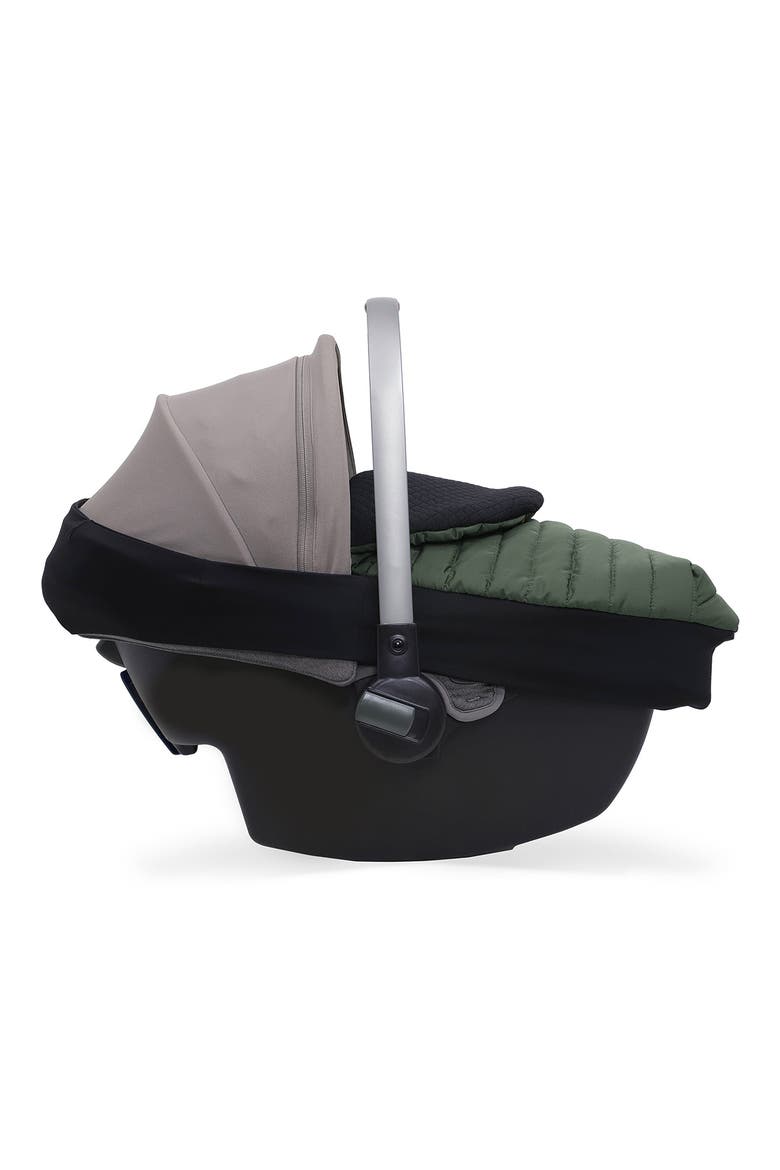 Winter Car Seat Cover, Alternate, color, DARK GREEN