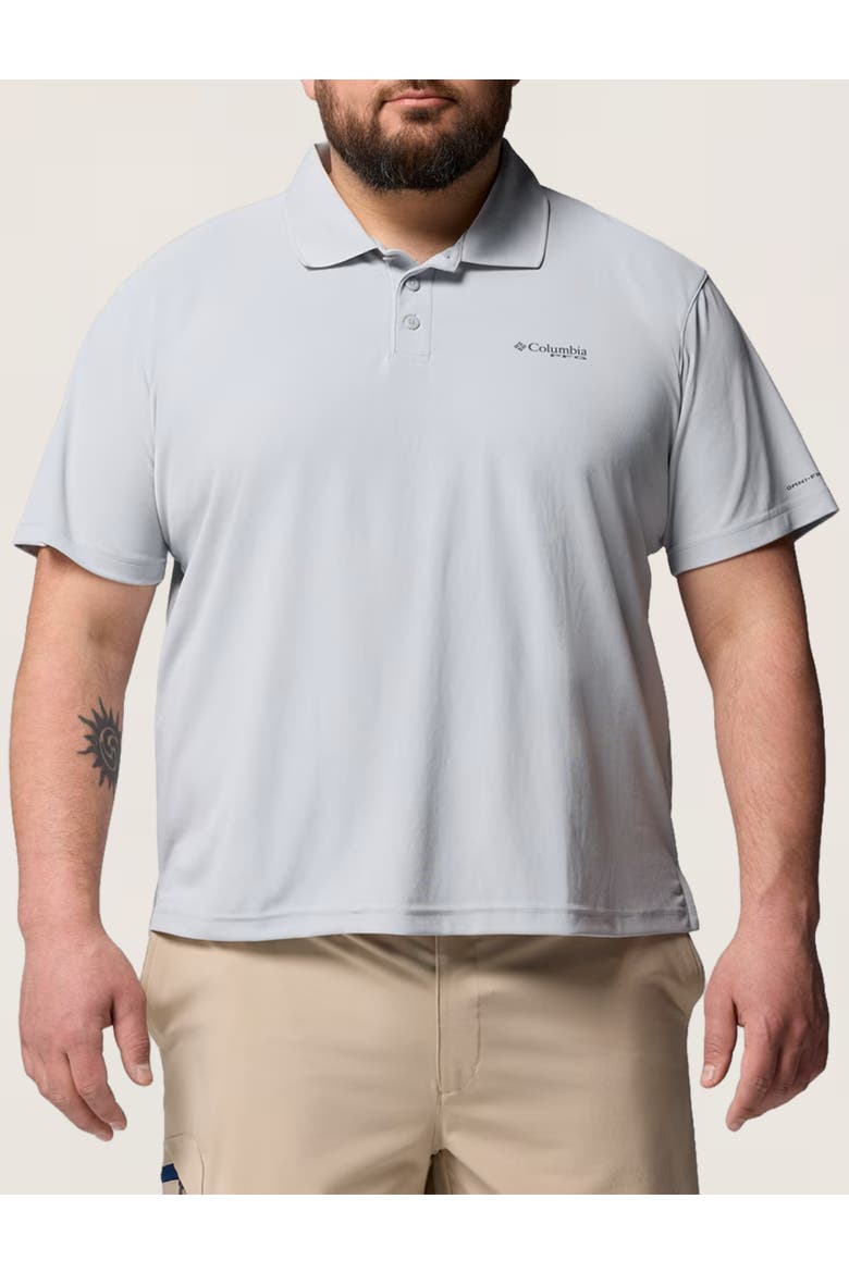 Big & Tall Pfg Freezer Polo Shirt, Main, color, COOL GREY