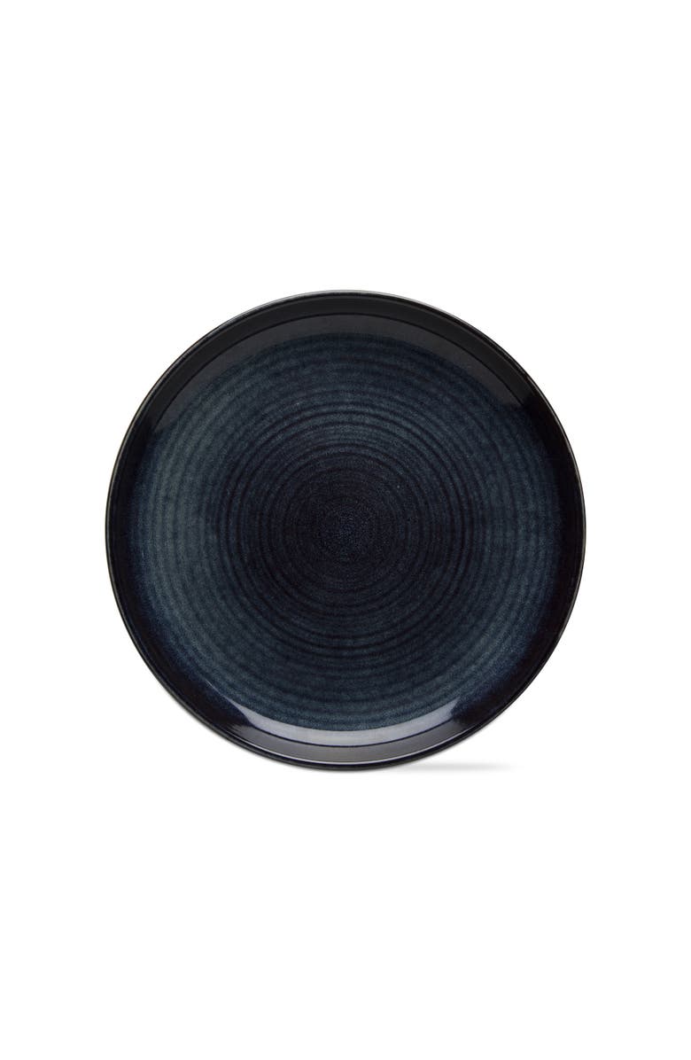 tag Loft Speckled Reactive Glaze Stoneware Dinner Plate Midnight Blue, Main, color, Blue