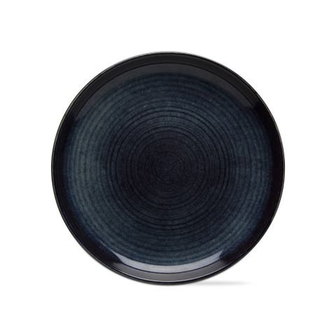 Loft Speckled Reactive Glaze Stoneware Dinner Plate Midnight Blue
