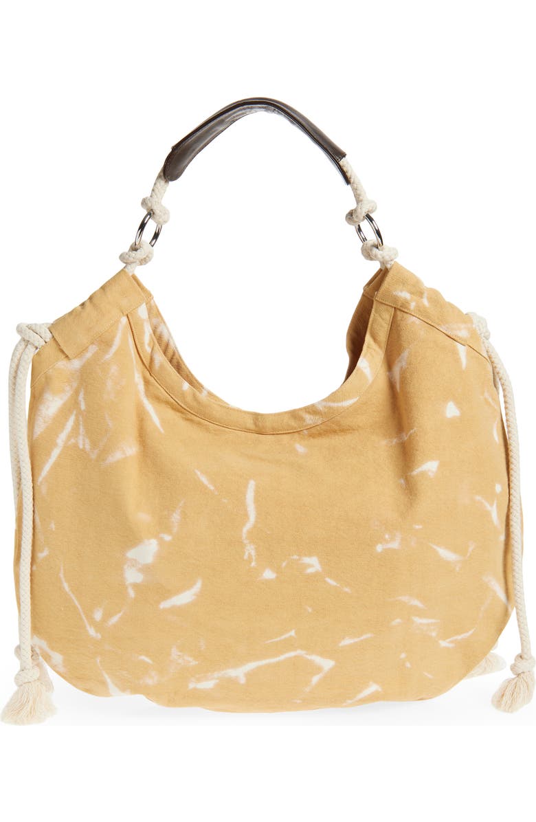 Isabel Marant Byron Canvas Tote, Alternate, color, Honey
