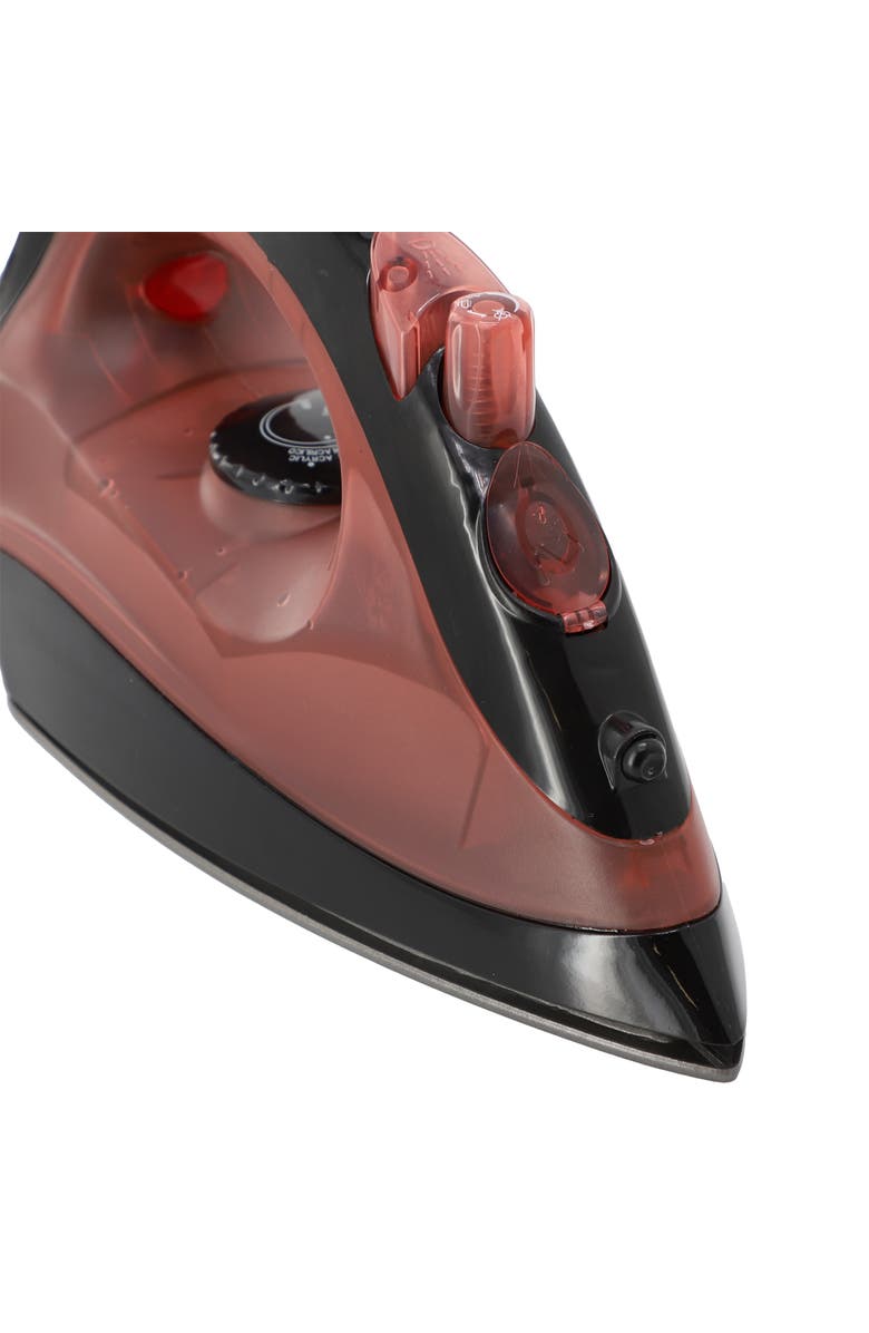 Impress Compact & Lightweight Steam & Dry Iron, Alternate, color, Red