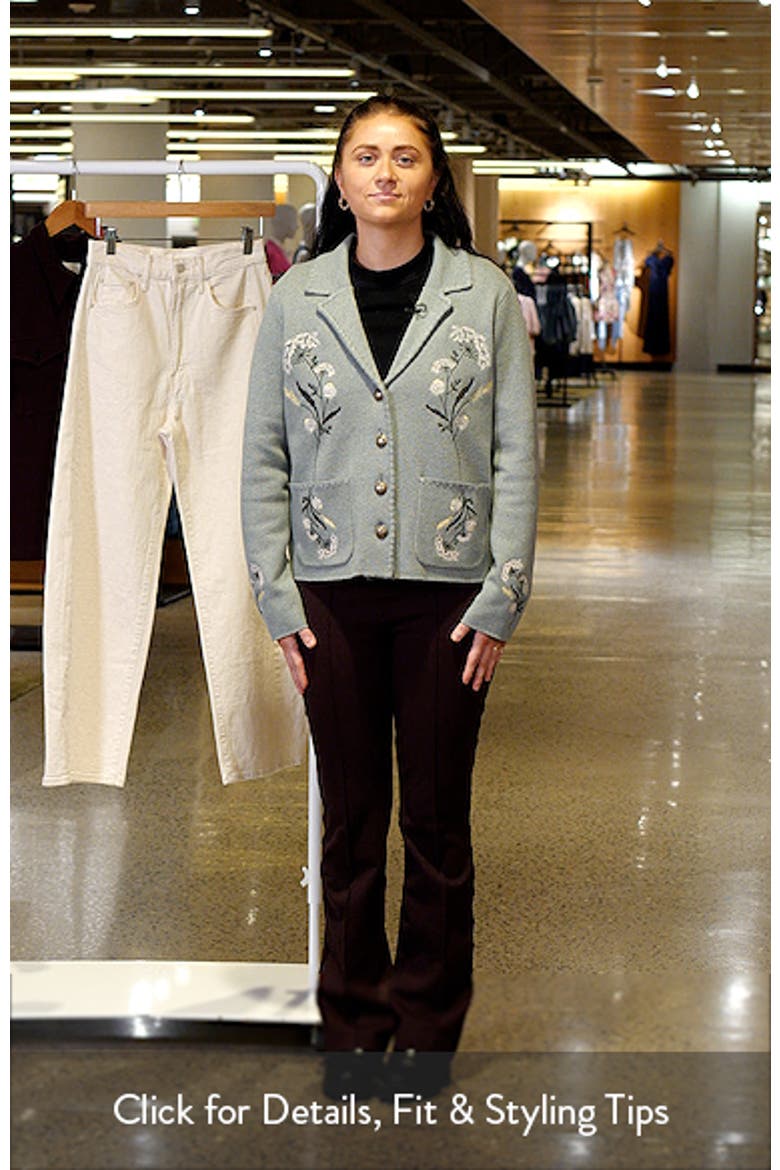 Souvenir Floral Button Front Cardigan video
