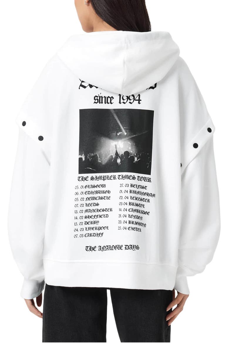 Gig Amphia Zip Hoodie, Alternate, color, OPTIC WHITE