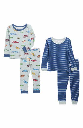 SLEEP ON IT Kids' Assorted 2-Pack Print Fitted Two-Piece Pajamas