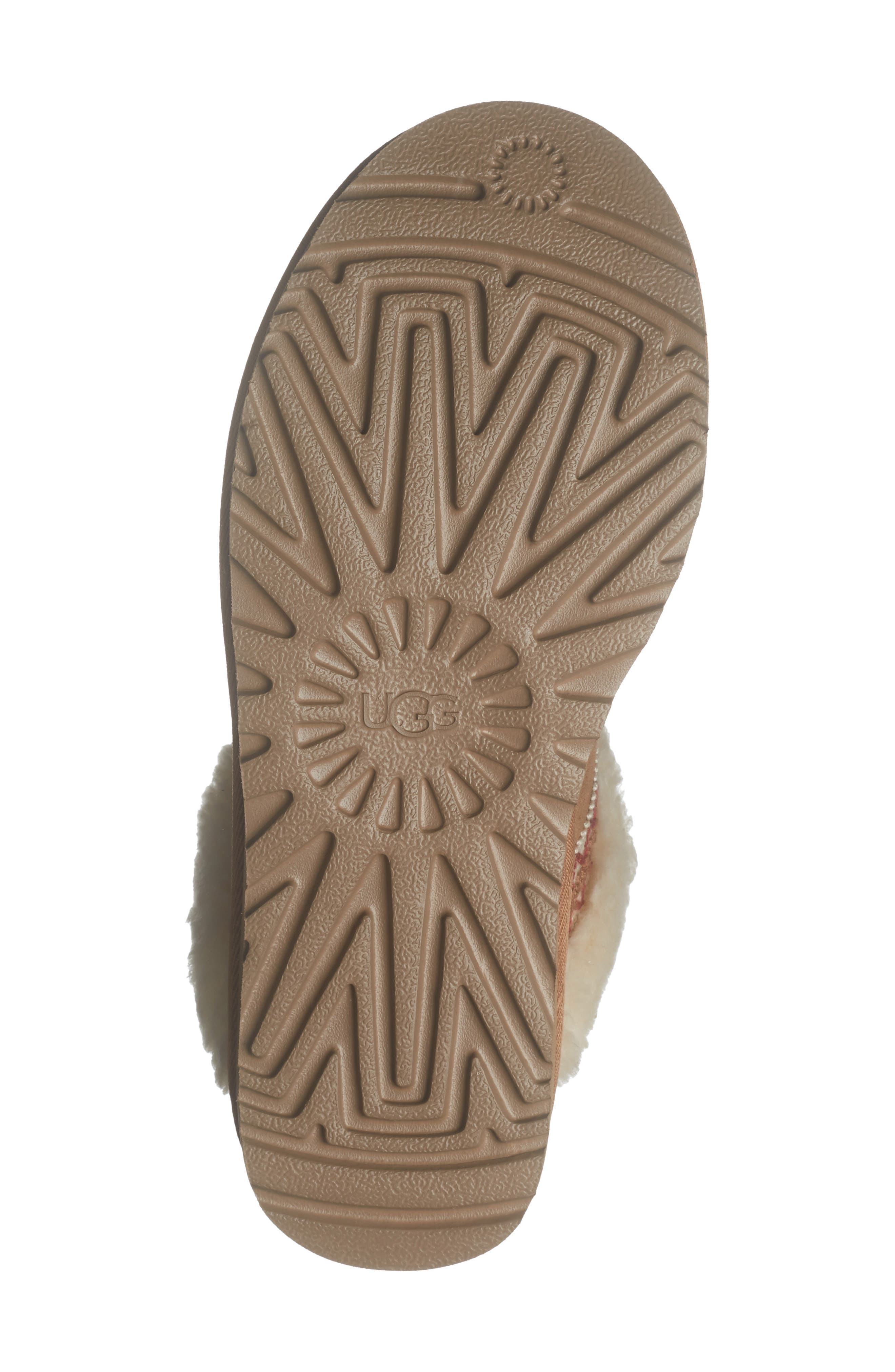 Taslyn Slipette UGGplush Scuff Slipper, Alternate, color, CHESTNUT