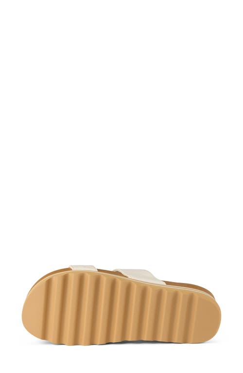 Reef Cushion Vista Hi Slide Sandal In Vintage Wicker