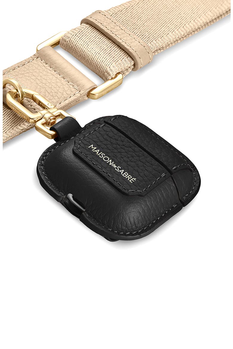 The AirPods 4 Case Charm, Alternate, color, Black Caviar