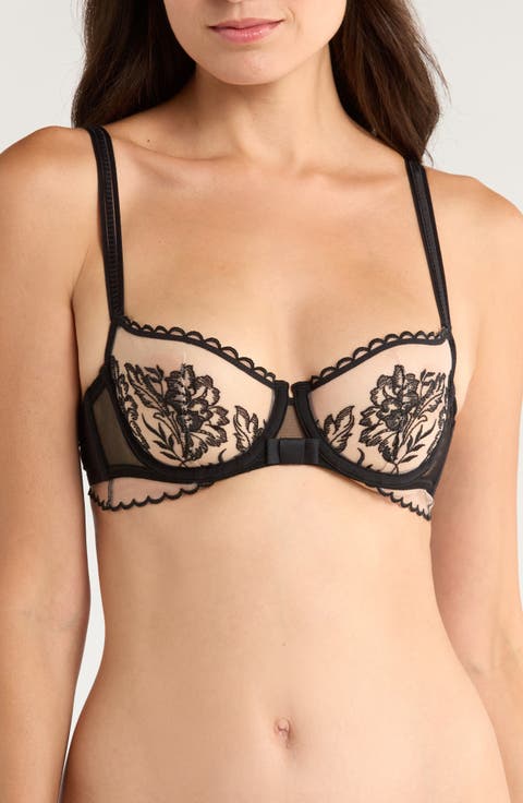 Romance Underwire Sheer Demi Bra