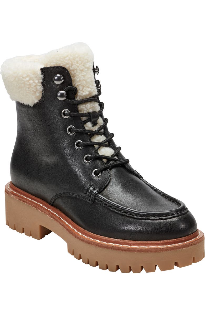 Marc Fisher LTD Nallie Faux Shearling Boot, Main, color,