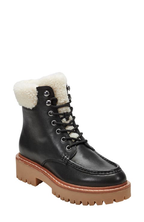 Nallie Faux Shearling Boot (Women)