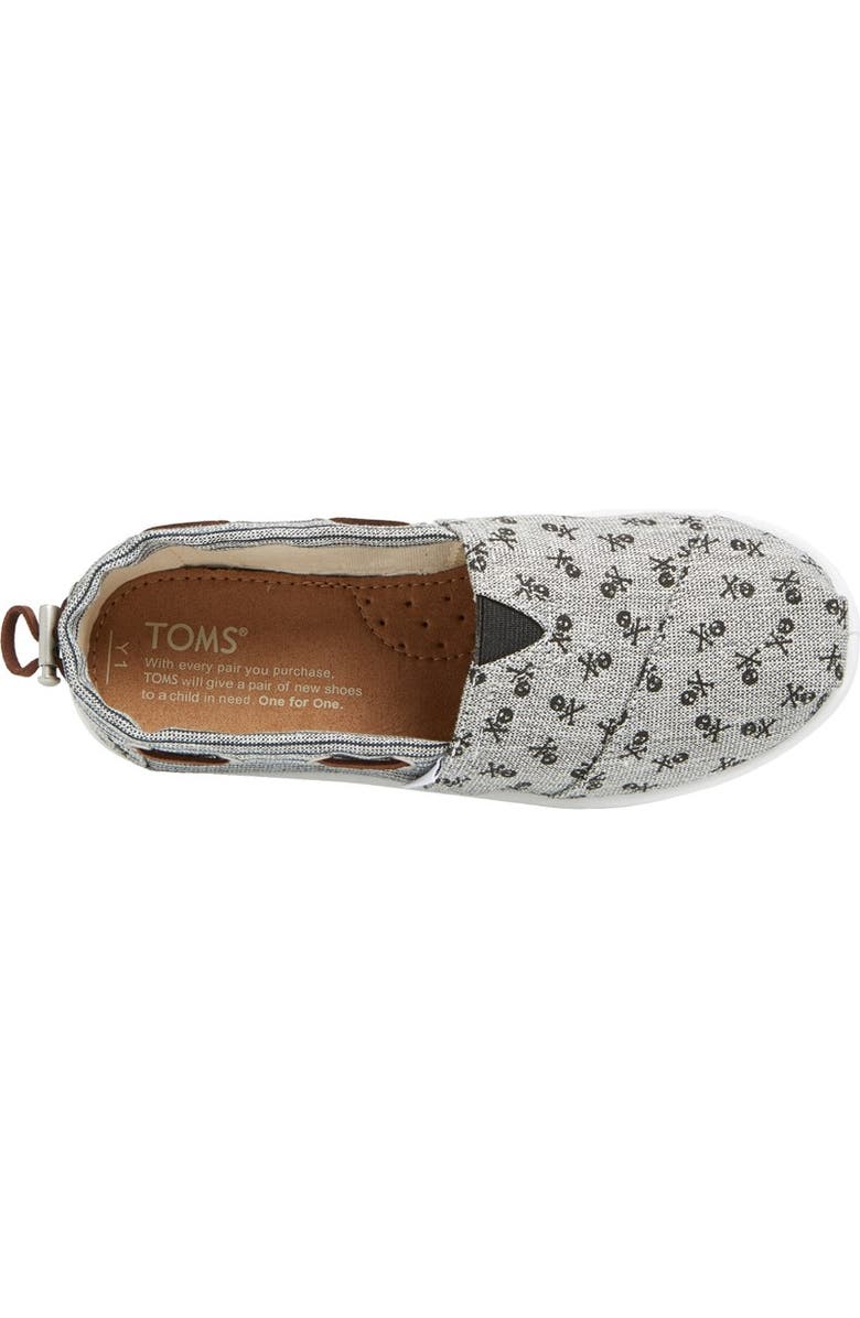 TOMS 'Bimini - Youth' Slip-On, Alternate, color,