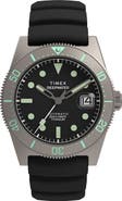 Timex® Deepwater Reef Automatic Synthetic Strap Watch, 41mm