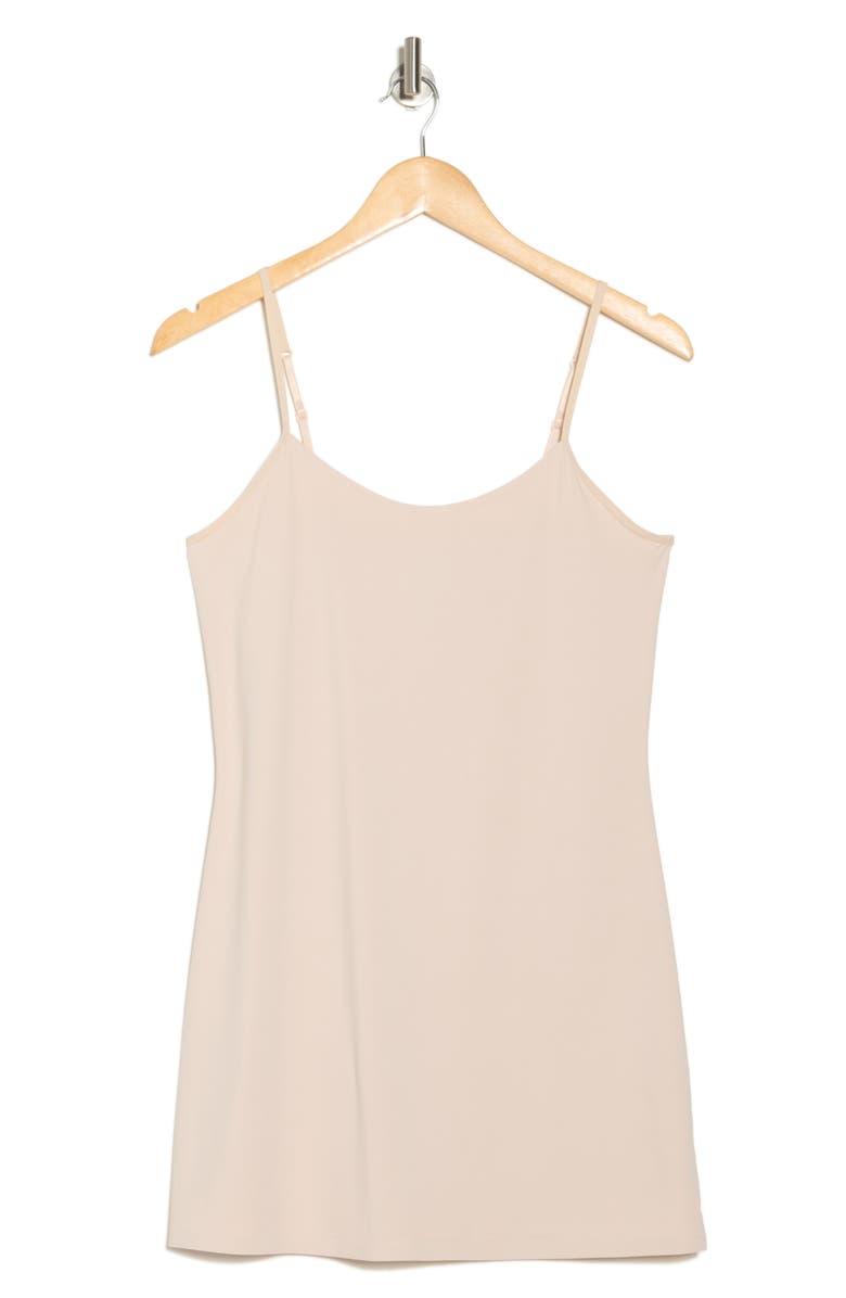 NORDSTROM RACK Bonded Seam Full Slip, Alternate, color, Beige Smoke