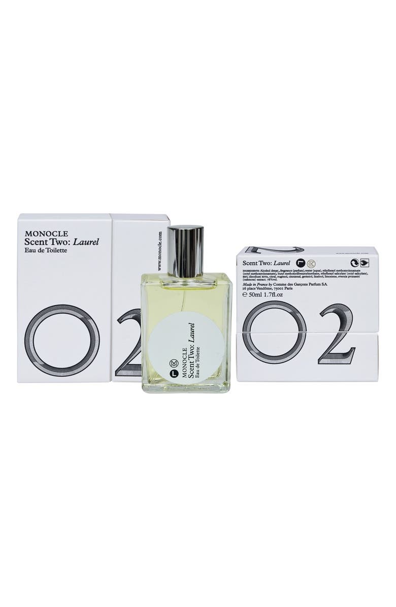 Comme des Garçons Parfums Monocle Scent Two: Laurel Eau de Toilette, Main, color,