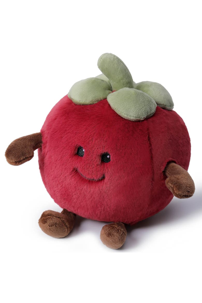 7 Inch Happy Mangosteen Weighted Stuffed Animal, Alternate, color, Multicolored